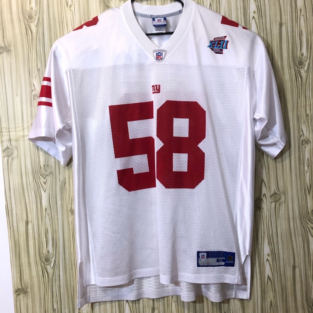Reebok NY Giants Antonio Pierce Jersey #58